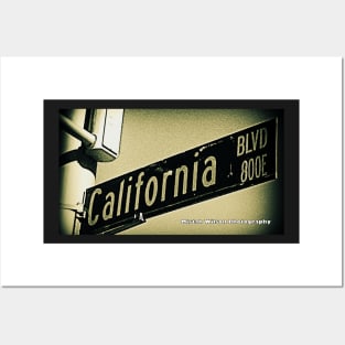 California BLVD, Pasadena, CA by MWP Posters and Art